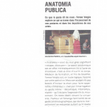 Anatomia publica - Terrasse février 2013